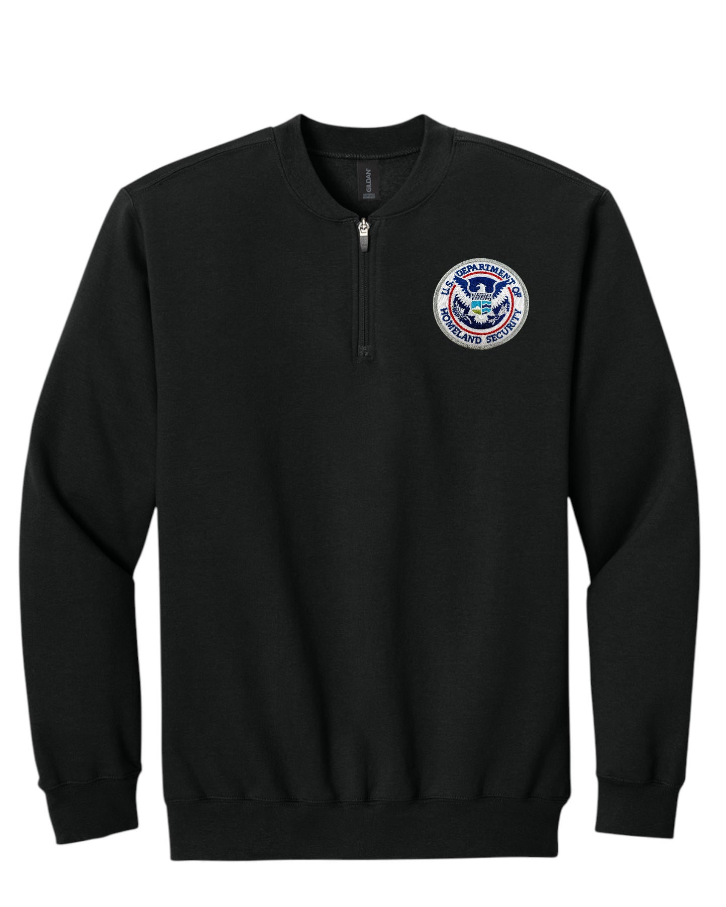DHS SEAL GILDEN SOFTSTYLE MIDWEIGHT FLEECE 1/4 ZIP: SF008