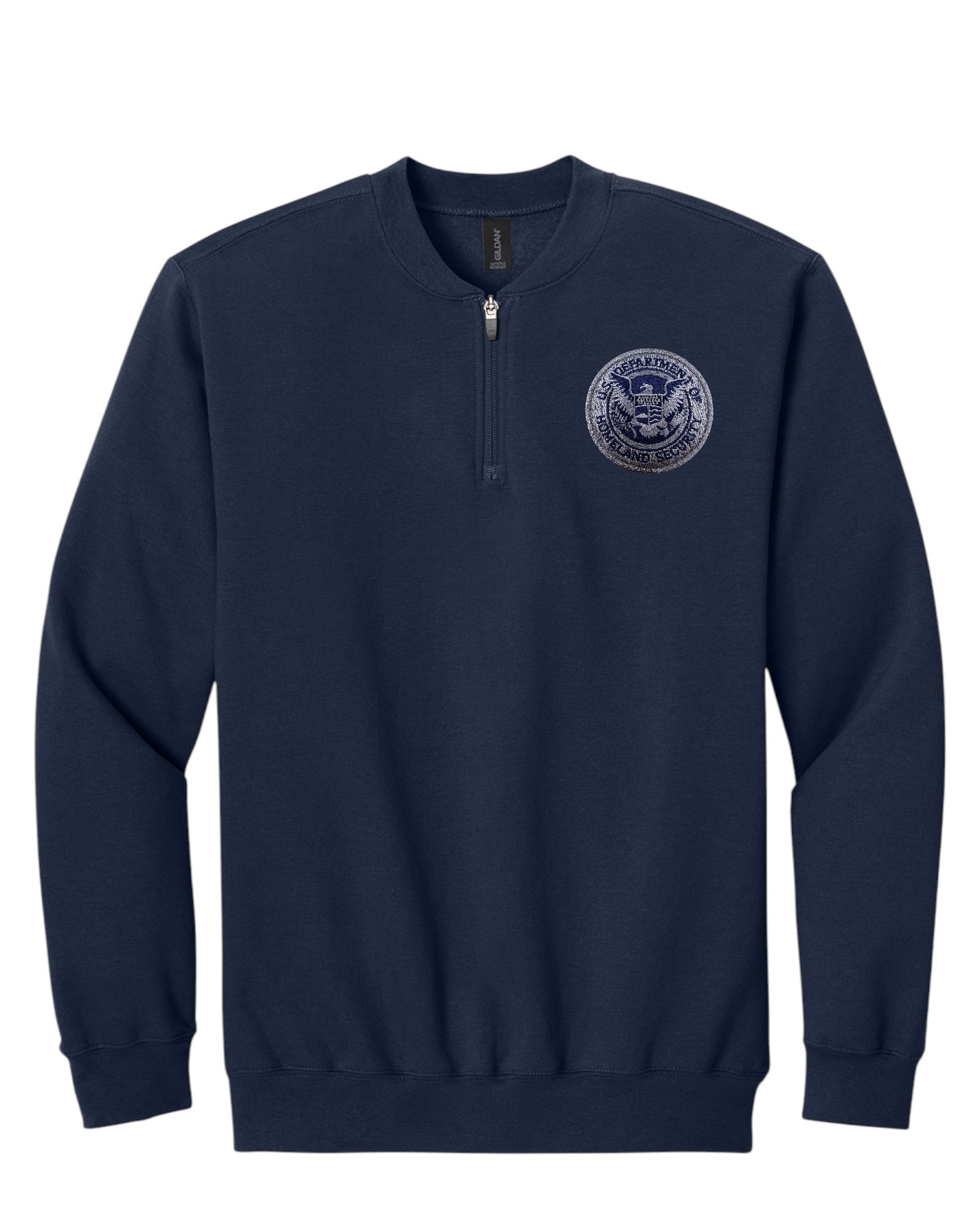 DHS SEAL GILDEN SOFTSTYLE MIDWEIGHT FLEECE 1/4 ZIP: SF008