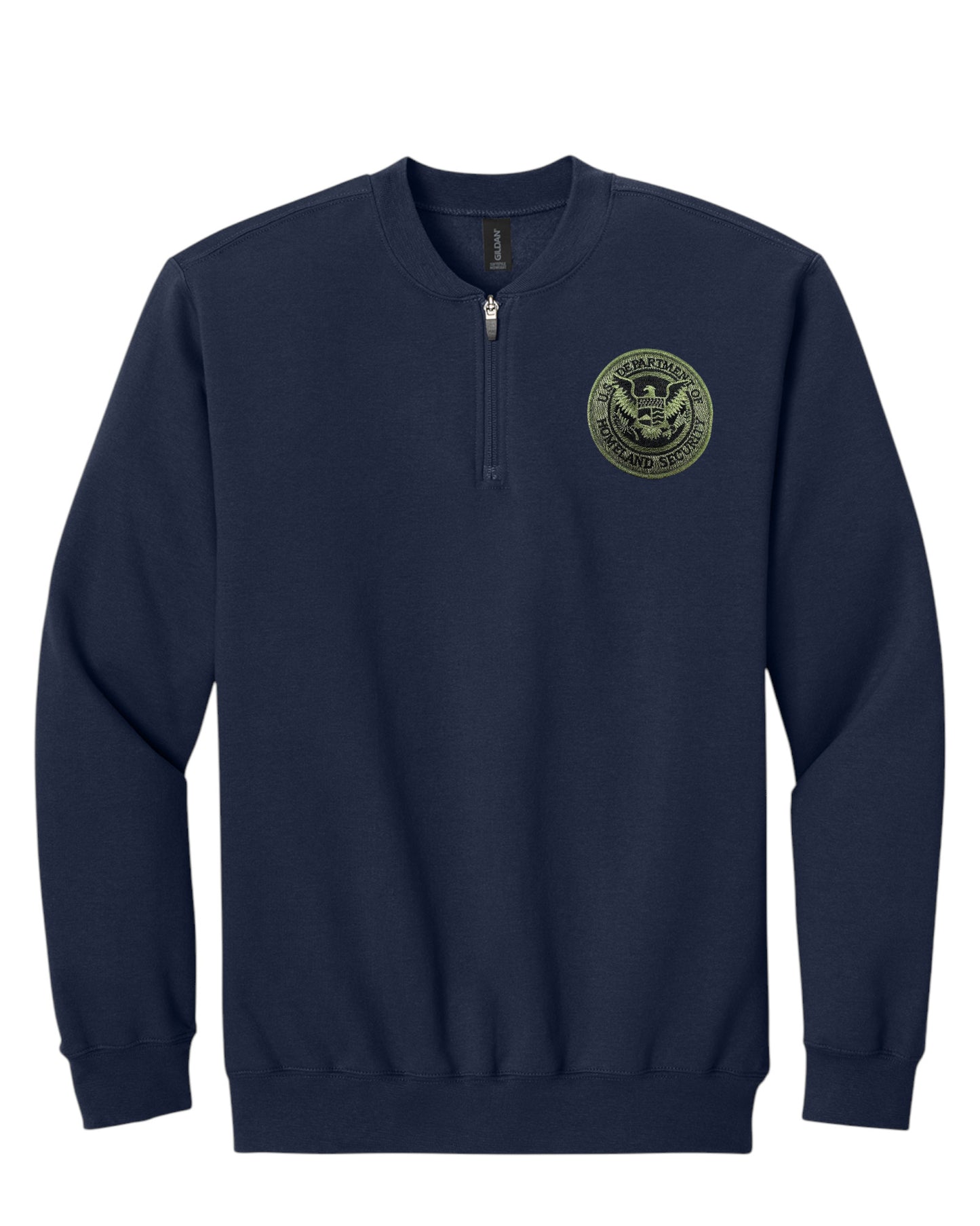 DHS SEAL GILDEN SOFTSTYLE MIDWEIGHT FLEECE 1/4 ZIP: SF008