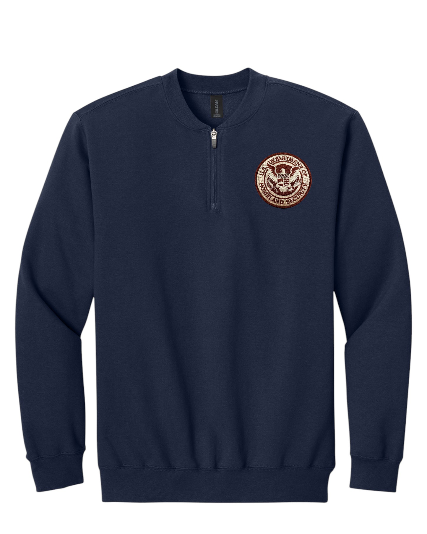 DHS SEAL GILDEN SOFTSTYLE MIDWEIGHT FLEECE 1/4 ZIP: SF008
