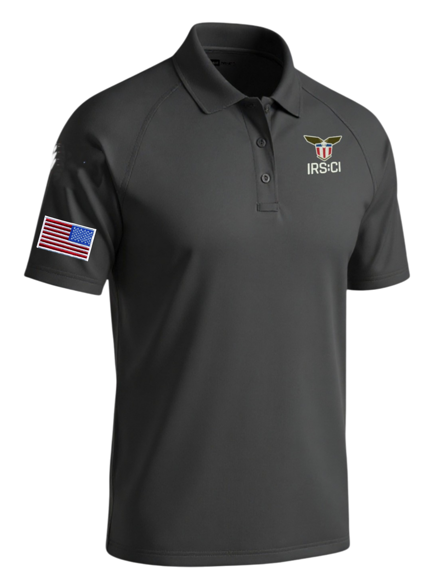 MEN'S IRS CI S/A SEAL W/ REV MULTI FLAG POLO-CS410