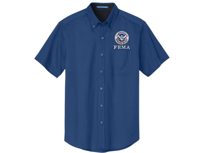 MEN'S FEMA BUTTON UP DRESS SHIRT-S508