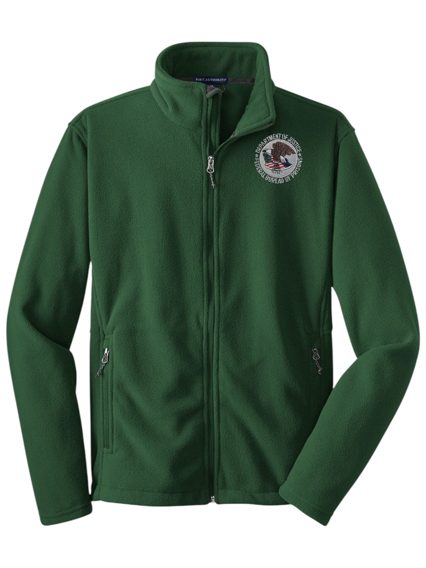 MEN'S FULL ZIP FLEECE W/ BOP LOGO-F217