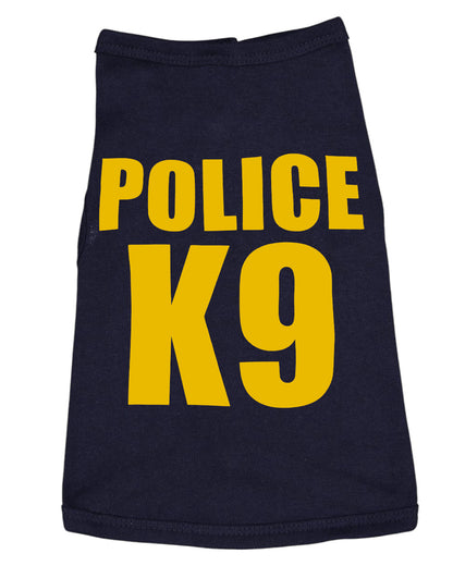 DOG TANK WITH POLICE K9 PRINTED-87438