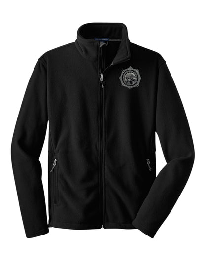 MEN'S FULL ZIP FLEECE W/ BOP LOGO-F217