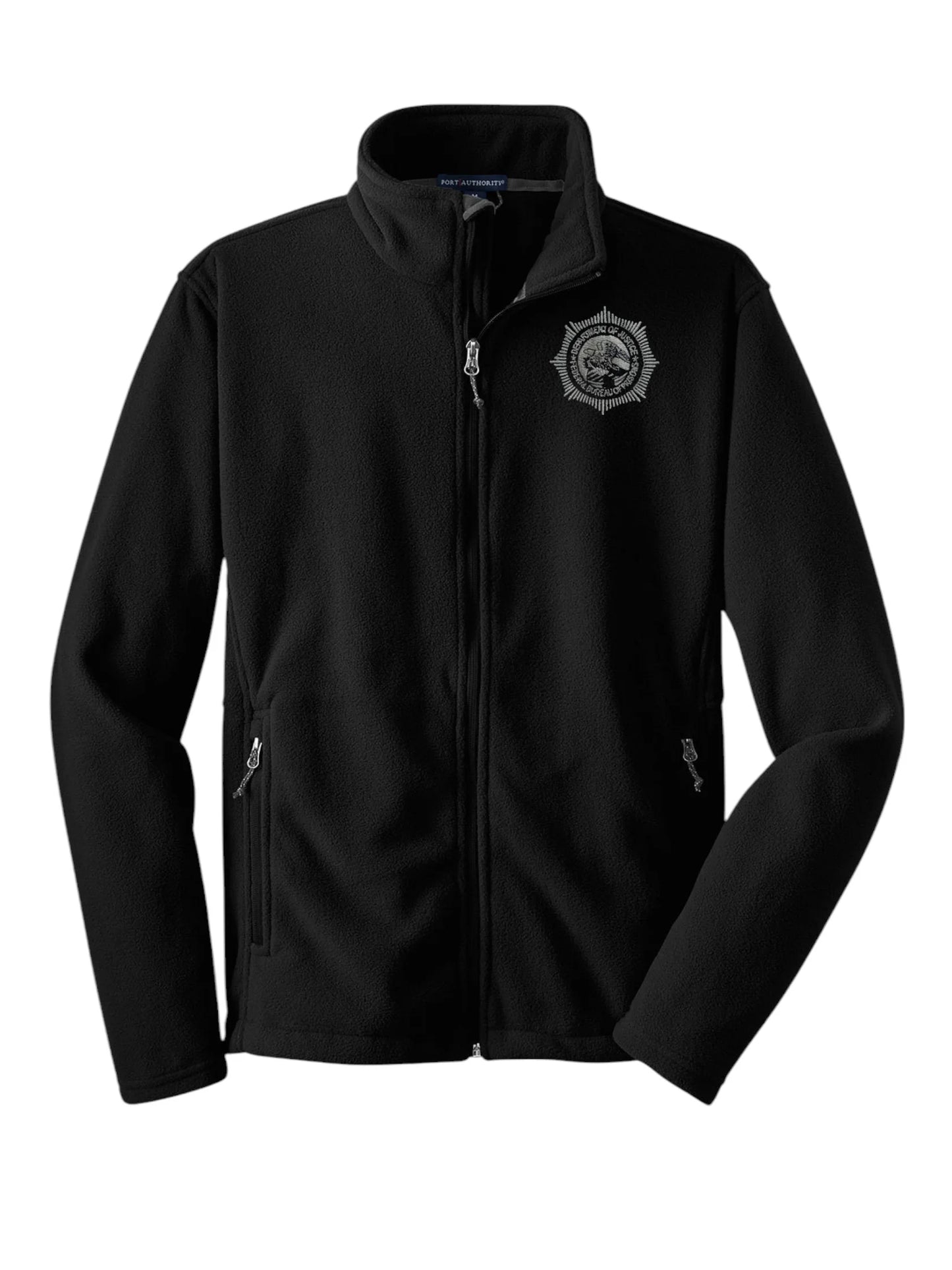MEN'S FULL ZIP FLEECE W/ BOP LOGO-F217 CLEARANCE