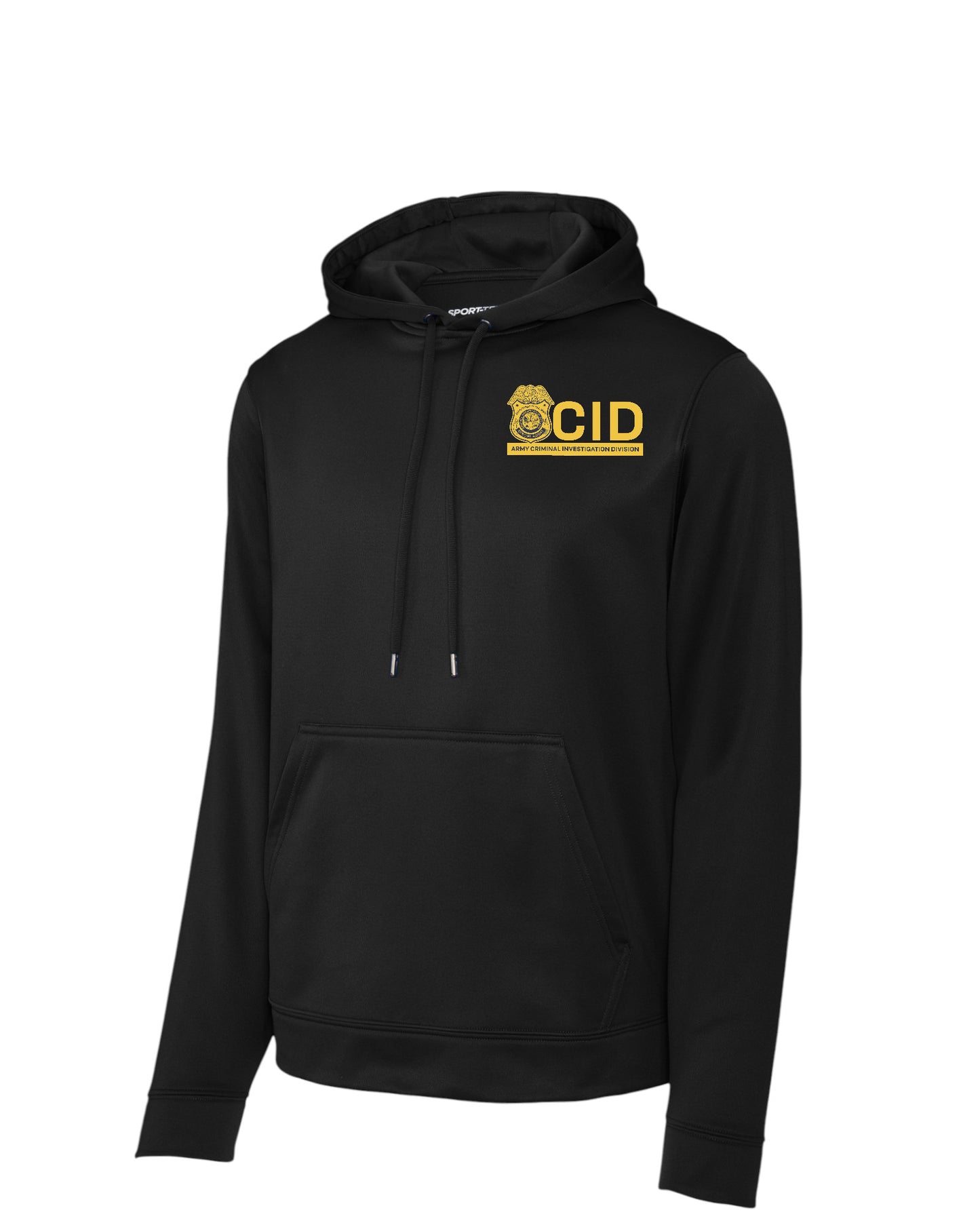 ARMY CID SPECIAL AGENT PRINTED WICKING HOODED PULLOVER-F244
