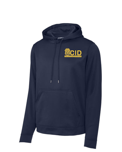 ARMY CID SPECIAL AGENT PRINTED WICKING HOODED PULLOVER-F244