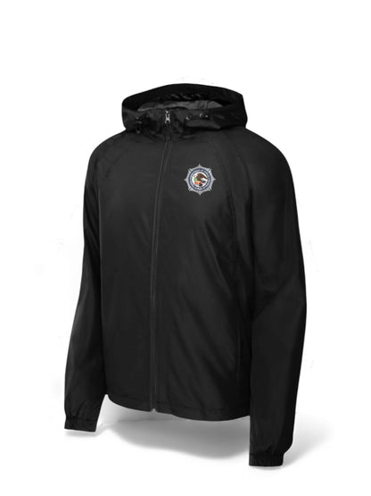 BOP SPORT TEK HOODED LIGHT LINED JACKET-JST73