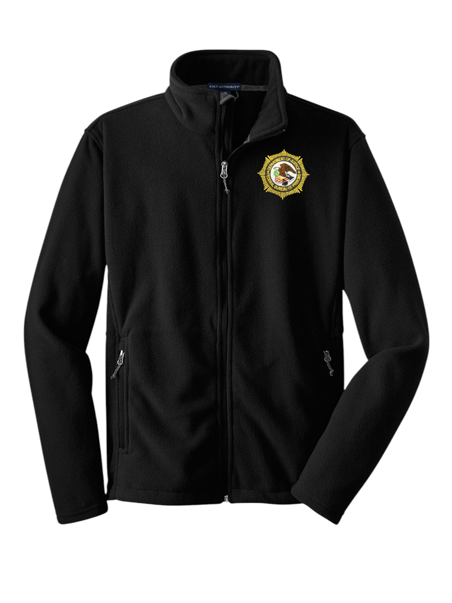 MEN'S FULL ZIP FLEECE W/ BOP LOGO-F217