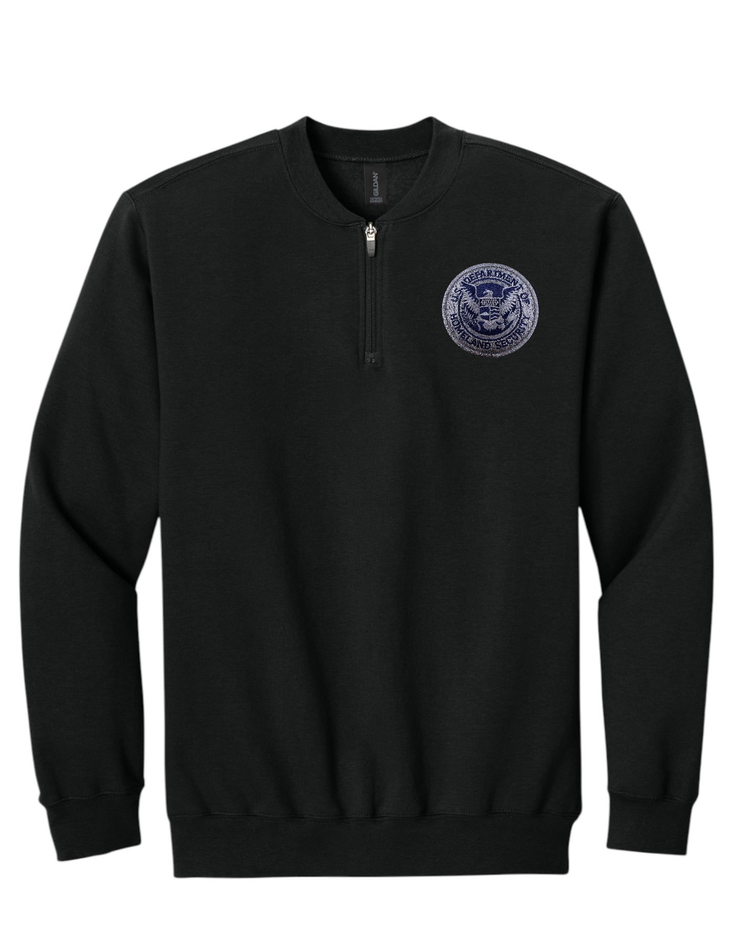 DHS SEAL GILDEN SOFTSTYLE MIDWEIGHT FLEECE 1/4 ZIP: SF008