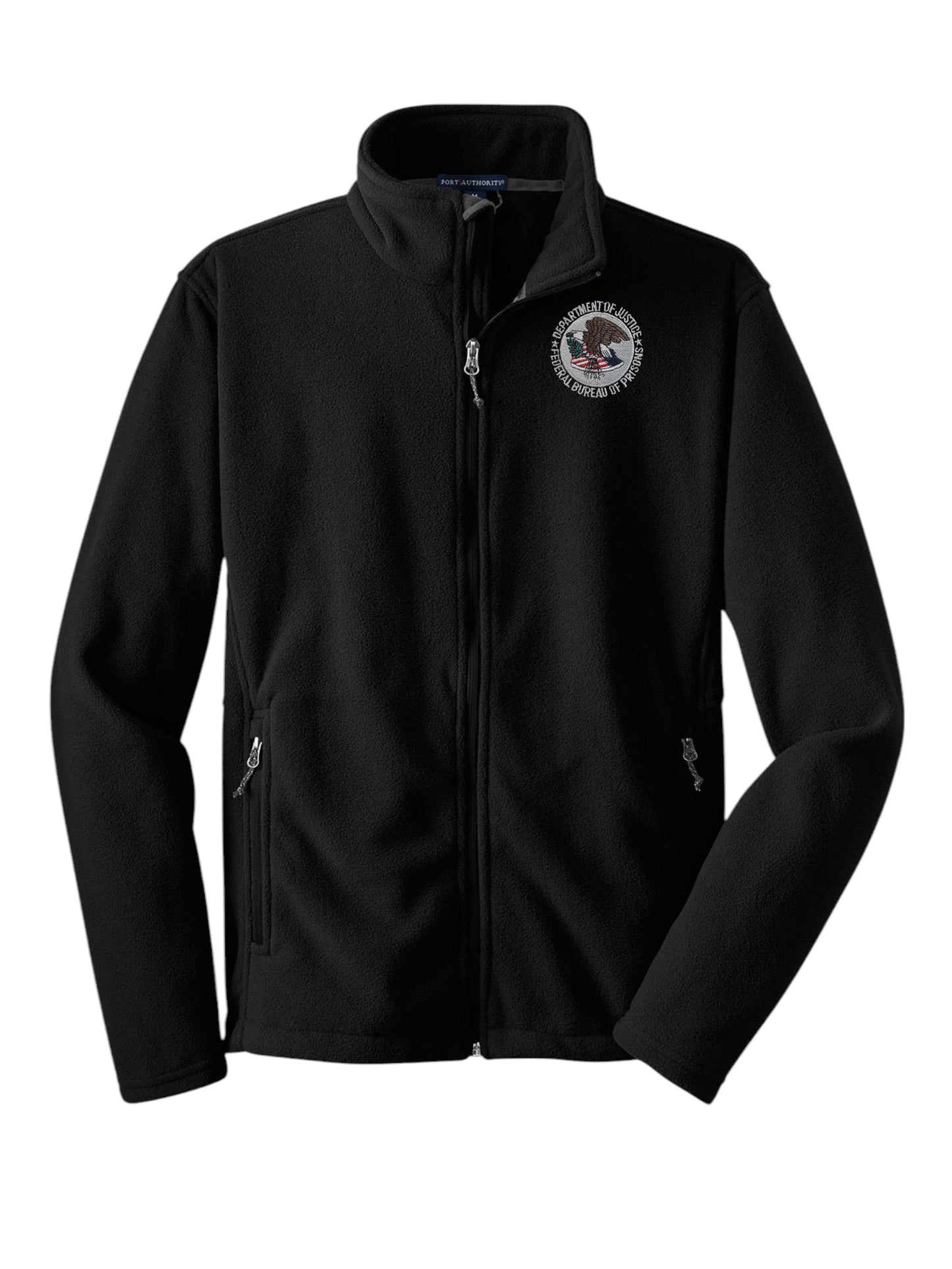 MEN'S FULL ZIP FLEECE W/ BOP LOGO-F217