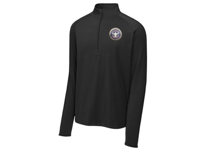 TSA INSIGNIA MEN'S SPORT TEK SPORT WICK STRETCH 1/2 ZIP PULLOVER-ST850
