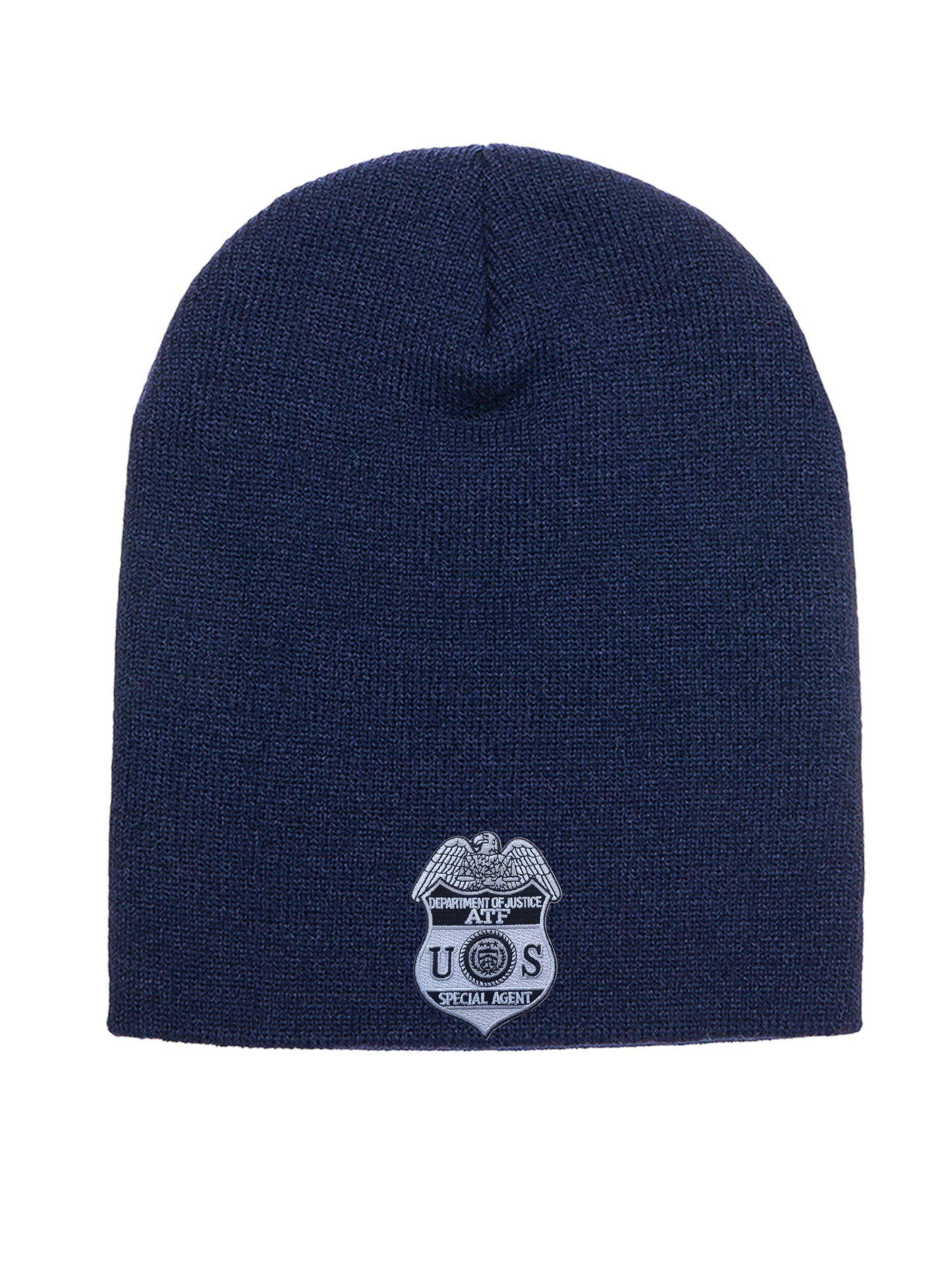 ATF SPECIAL AGENT BADGE SKULL KNIT BEANIE