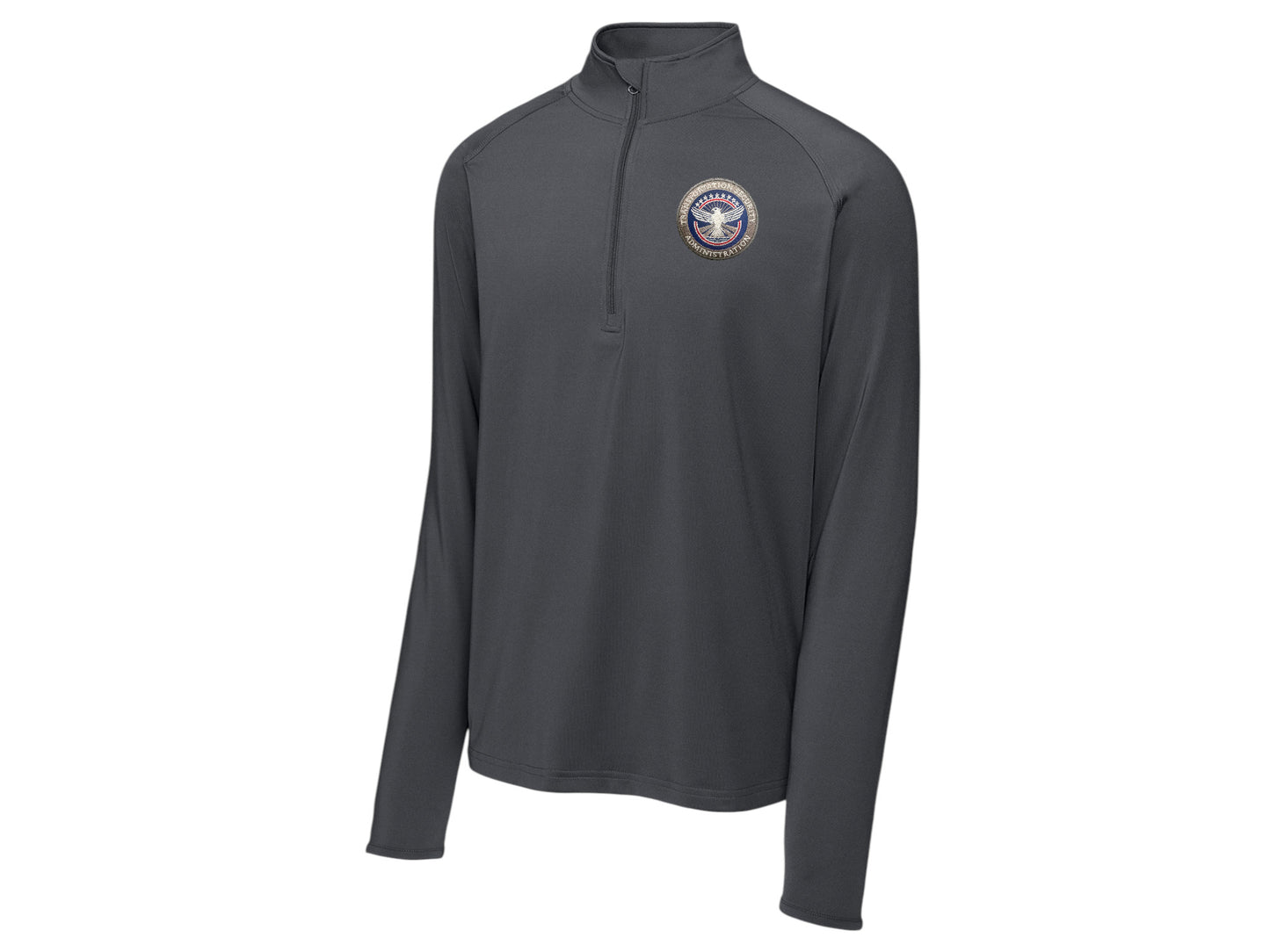 TSA INSIGNIA MEN'S SPORT TEK SPORT WICK STRETCH 1/2 ZIP PULLOVER-ST850