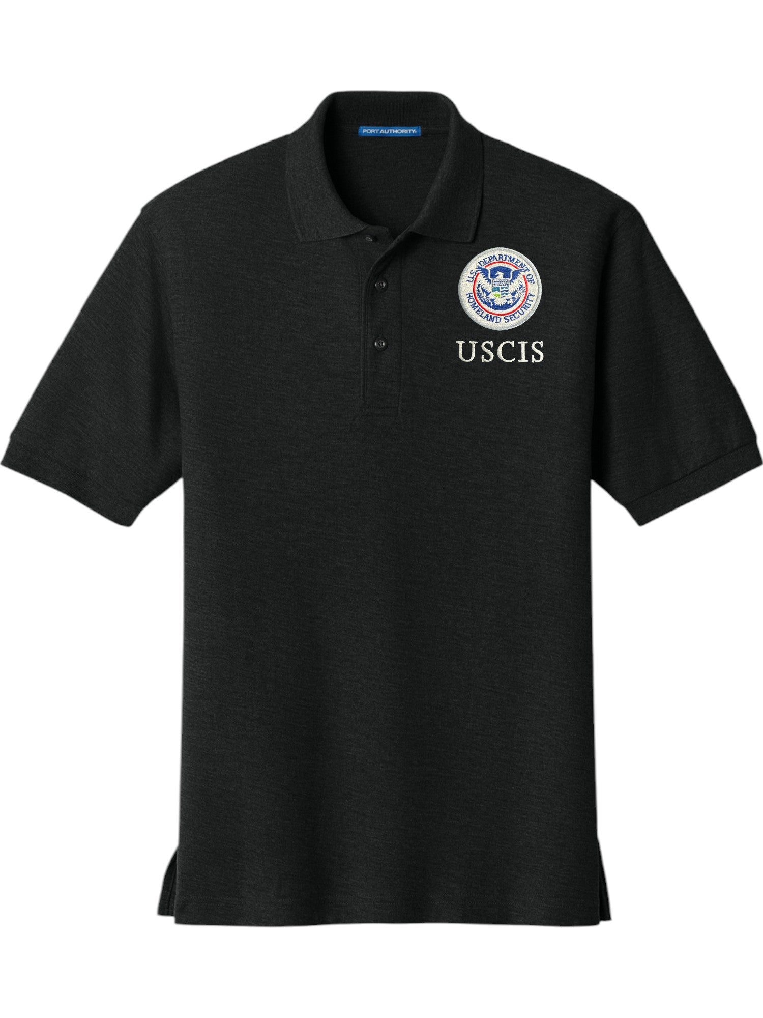 MEN'S USCIS PORT AUTHROITY POLO - K500 – Sally's Cop Shop