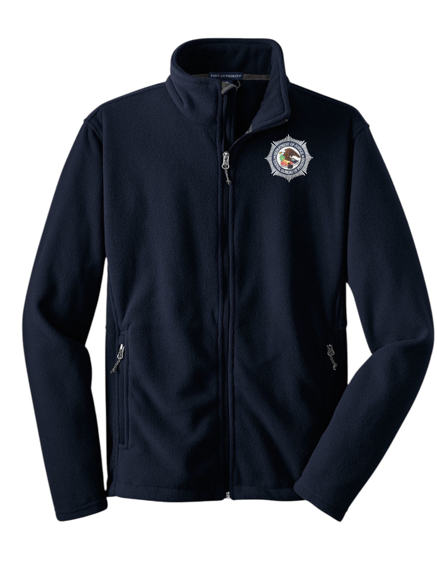 MEN'S FULL ZIP FLEECE W/ BOP LOGO-F217