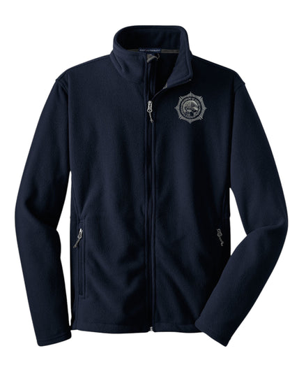 MEN'S FULL ZIP FLEECE W/ BOP LOGO-F217