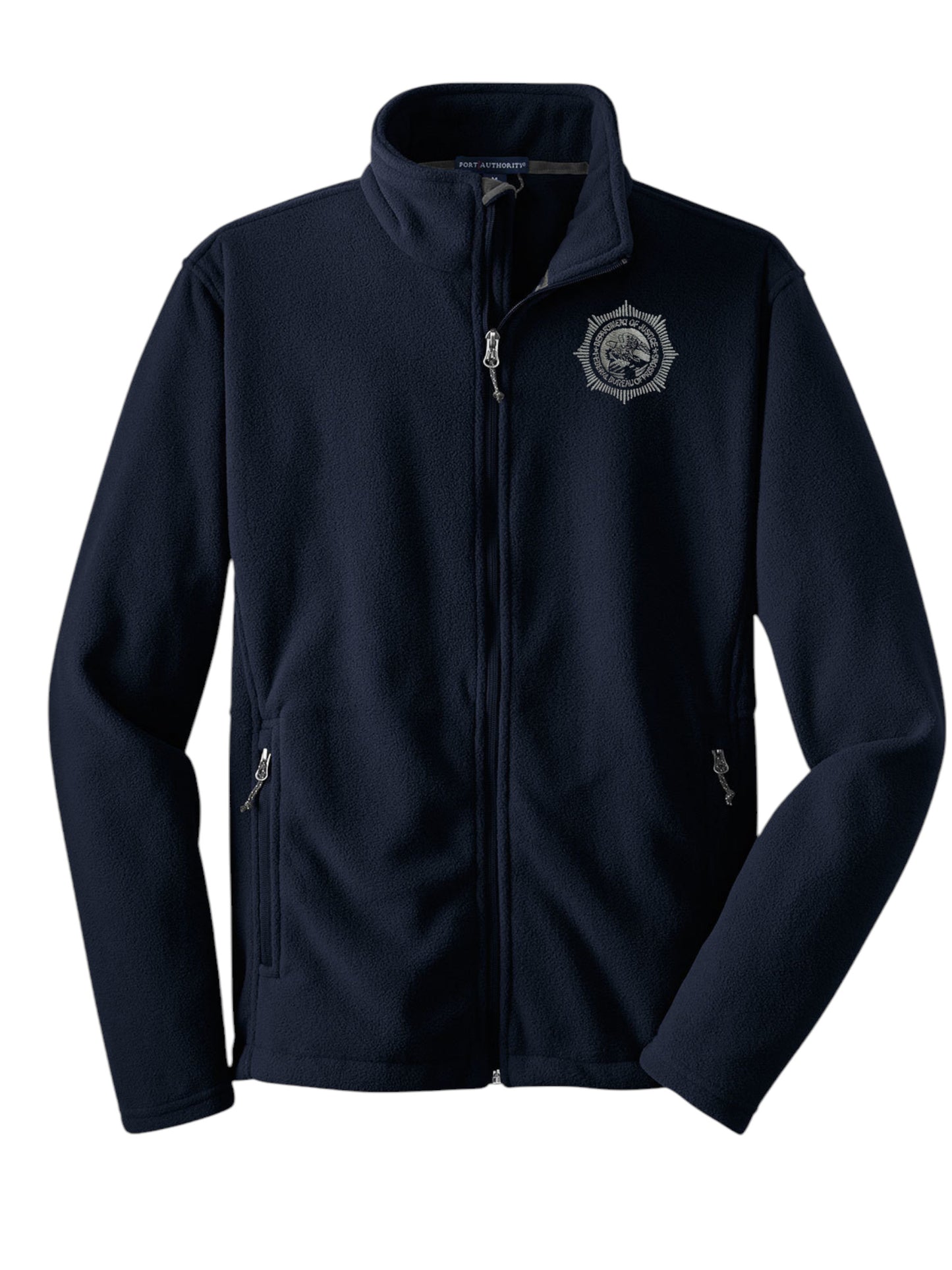 MEN'S FULL ZIP FLEECE W/ BOP LOGO-F217
