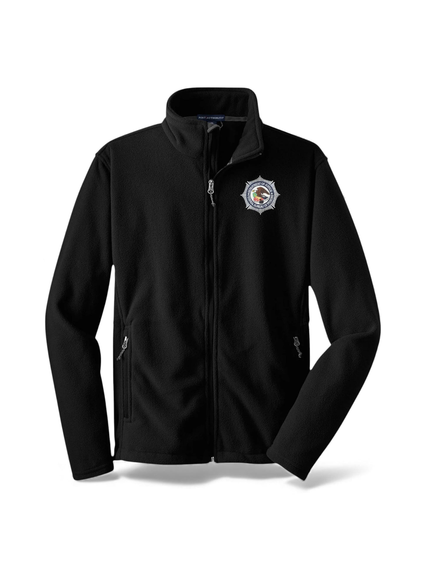 MEN'S FULL ZIP FLEECE W/ BOP LOGO-F217