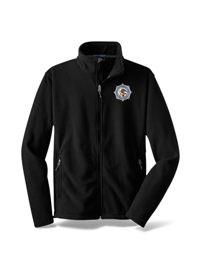 MEN'S FULL ZIP FLEECE W/ BOP LOGO-F217
