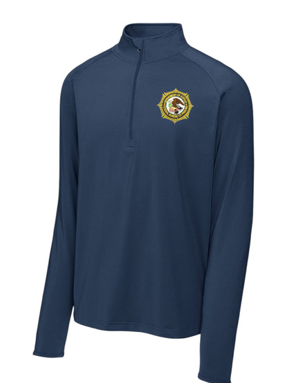 MEN'S BOP SPORT TEK 1/2 ZIP PULLOVER-ST850