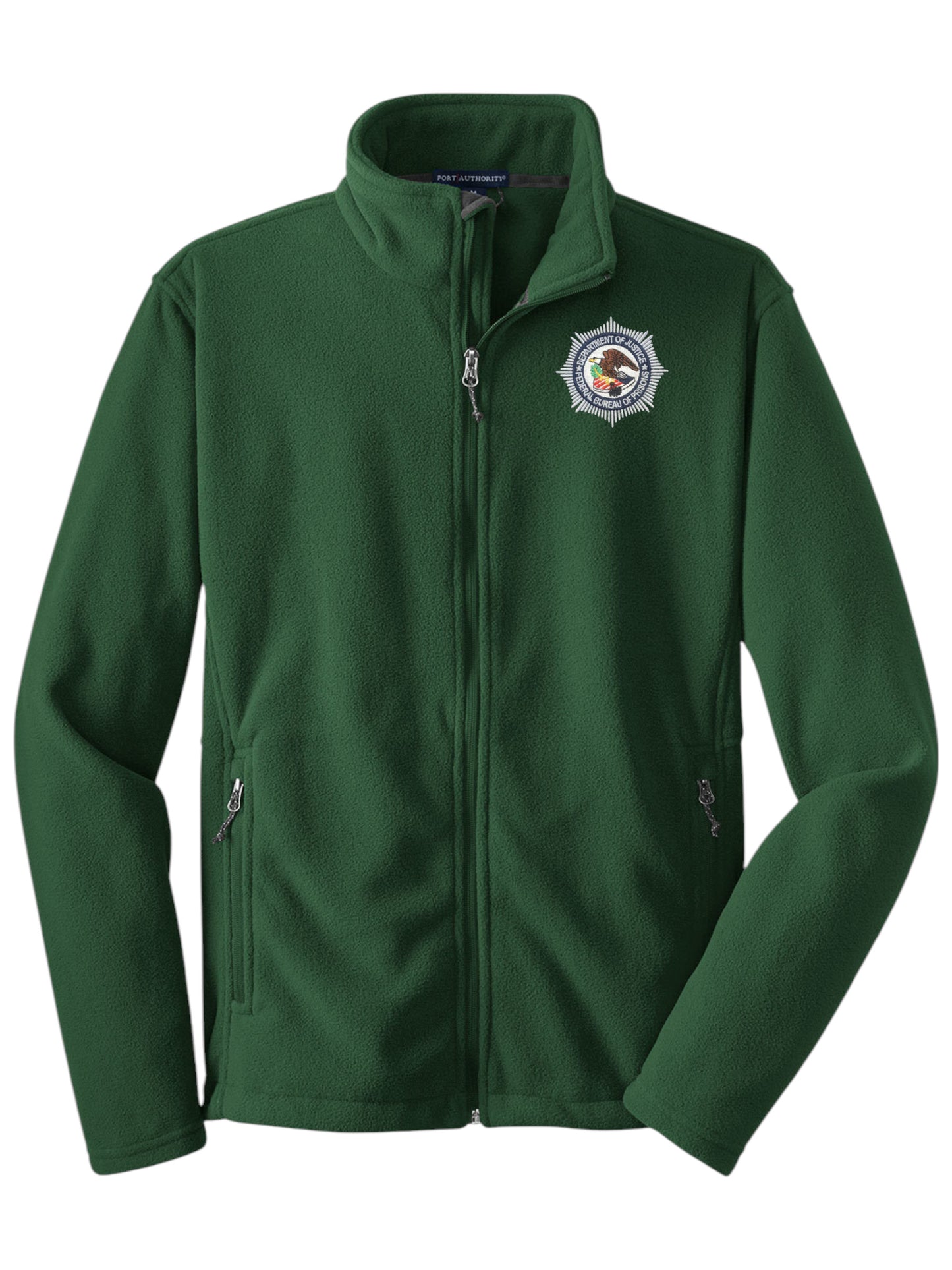 MEN'S FULL ZIP FLEECE W/ BOP LOGO-F217