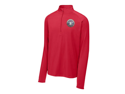TSA INSIGNIA MEN'S SPORT TEK SPORT WICK STRETCH 1/2 ZIP PULLOVER-ST850