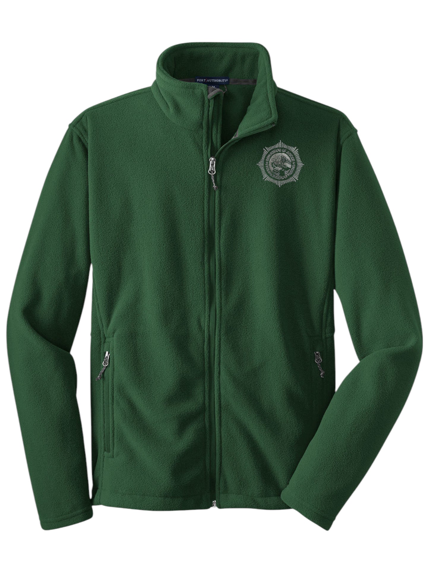 MEN'S FULL ZIP FLEECE W/ BOP LOGO-F217