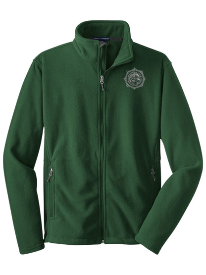 MEN'S FULL ZIP FLEECE W/ BOP LOGO-F217