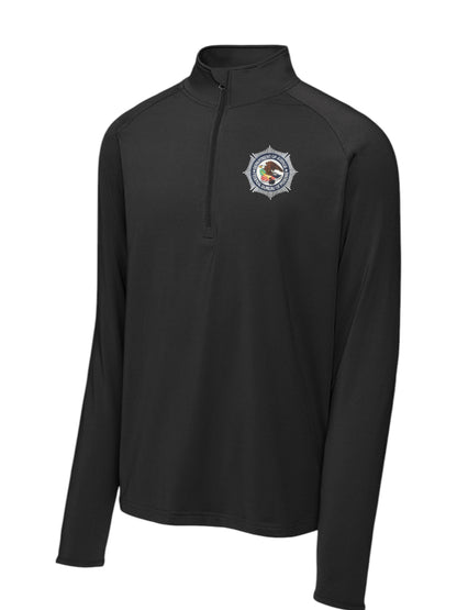 MEN'S BOP SPORT TEK 1/2 ZIP PULLOVER-ST850