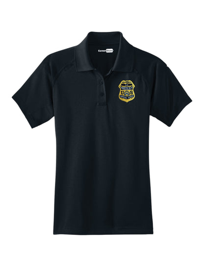 WOMEN'S IRS CI S/A BADGE POLO-CS411