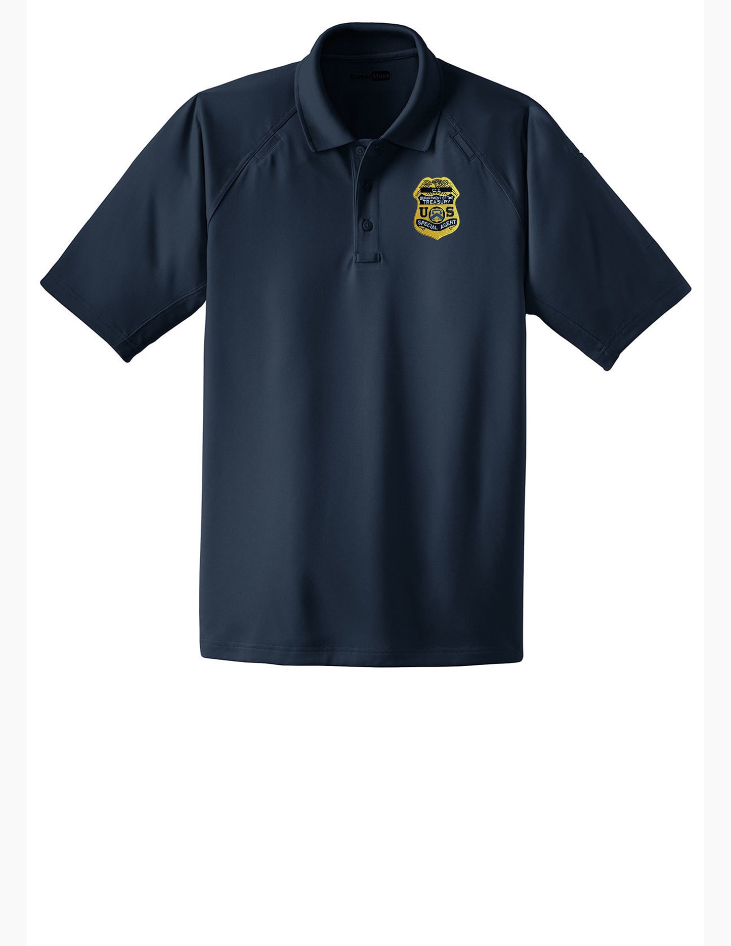 MEN'S IRS CI S/A BADGE POLO-CS410