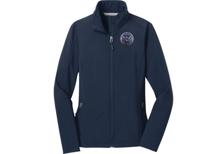 WOMEN'S SOFT SHELL JACKET DHS SEAL EMBROIDERED