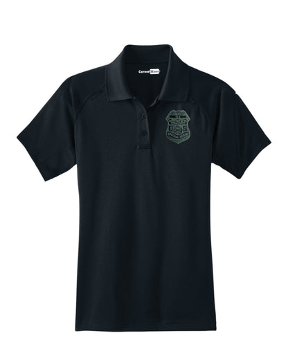 WOMEN'S IRS CI S/A BADGE POLO-CS411