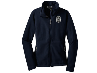 WOMEN'S DHS FPS BADGE FLEECE FULL ZIP JACKET-L217