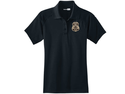 WOMEN'S DHS FPS BADGE POLO-CS411