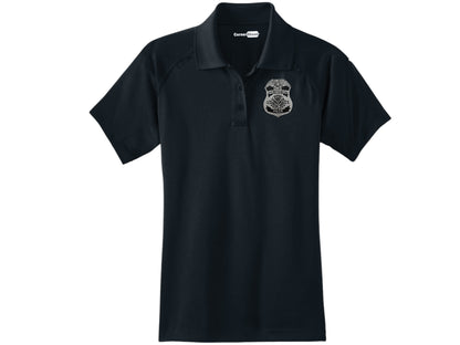 WOMEN'S DHS FPS BADGE POLO-CS411