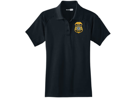 WOMEN'S DHS FPS BADGE POLO-CS411