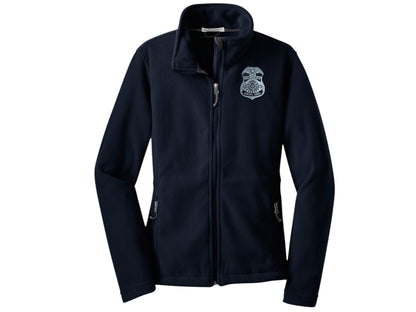 WOMEN'S DHS FPS BADGE FLEECE FULL ZIP JACKET-L217