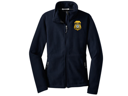 WOMEN'S DHS FPS BADGE FLEECE FULL ZIP JACKET-L217
