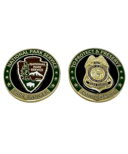 NEW! NPS CHALLENGE COIN -GOLD