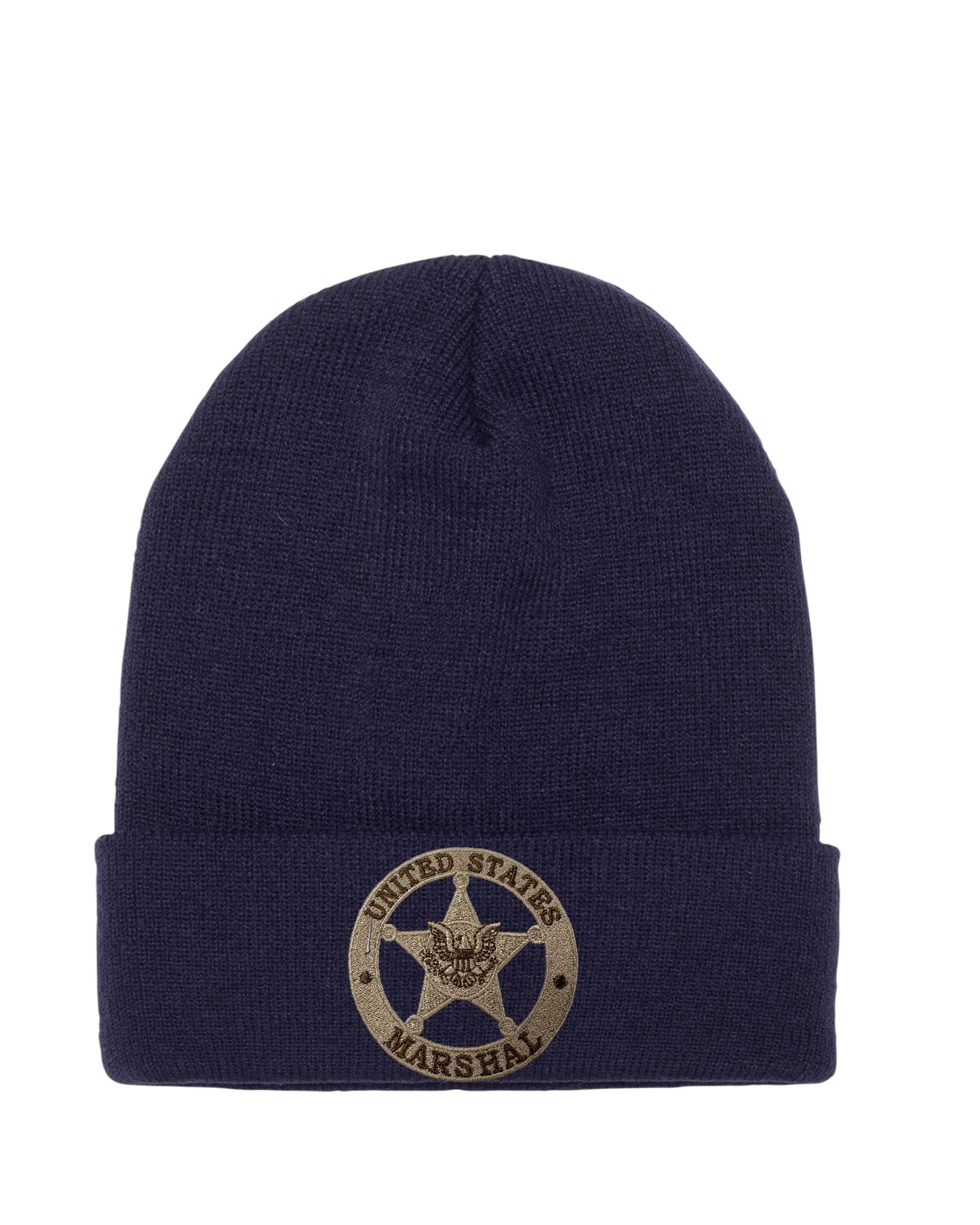 USMS EMBROIDERED CUFFED KNIT BEANIE
