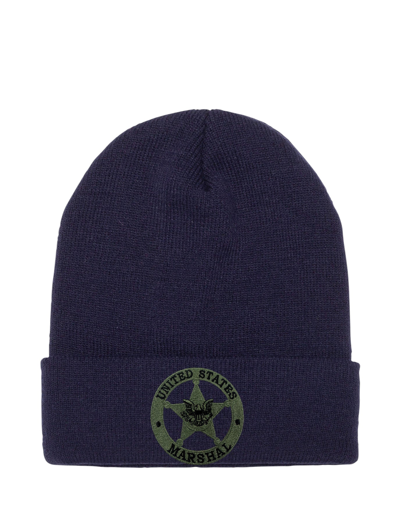 USMS EMBROIDERED CUFFED KNIT BEANIE