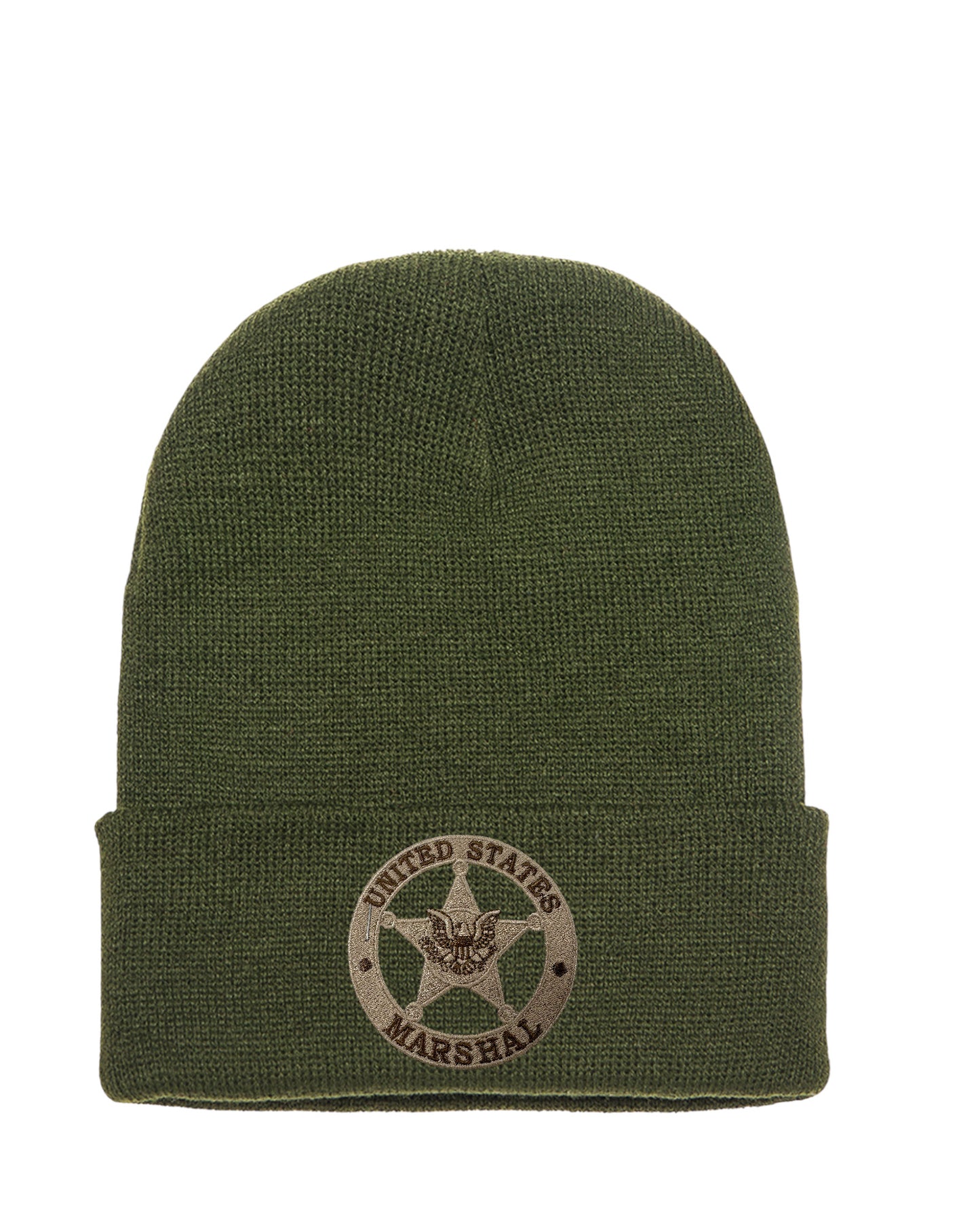 USMS EMBROIDERED CUFFED KNIT BEANIE