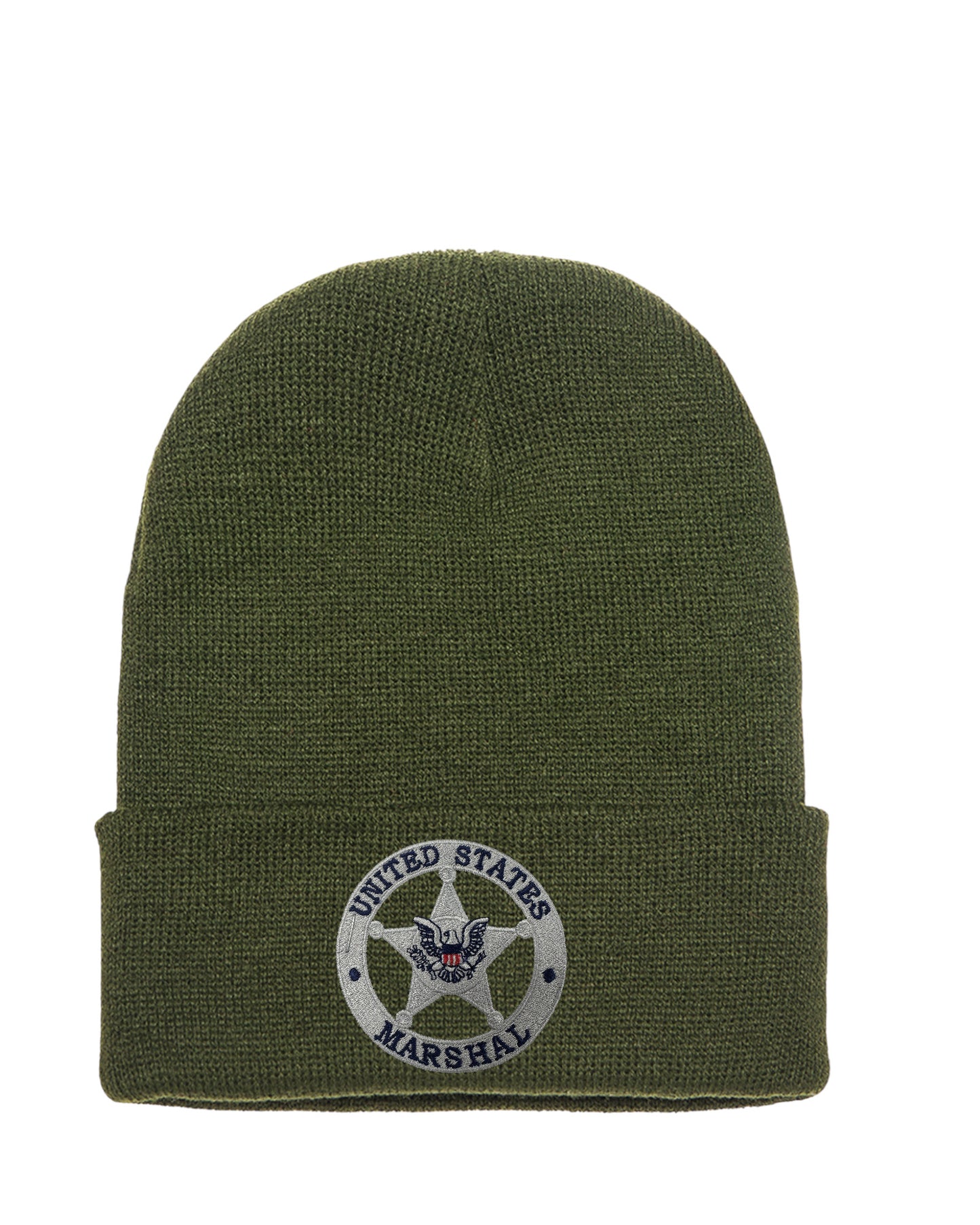 USMS EMBROIDERED CUFFED KNIT BEANIE