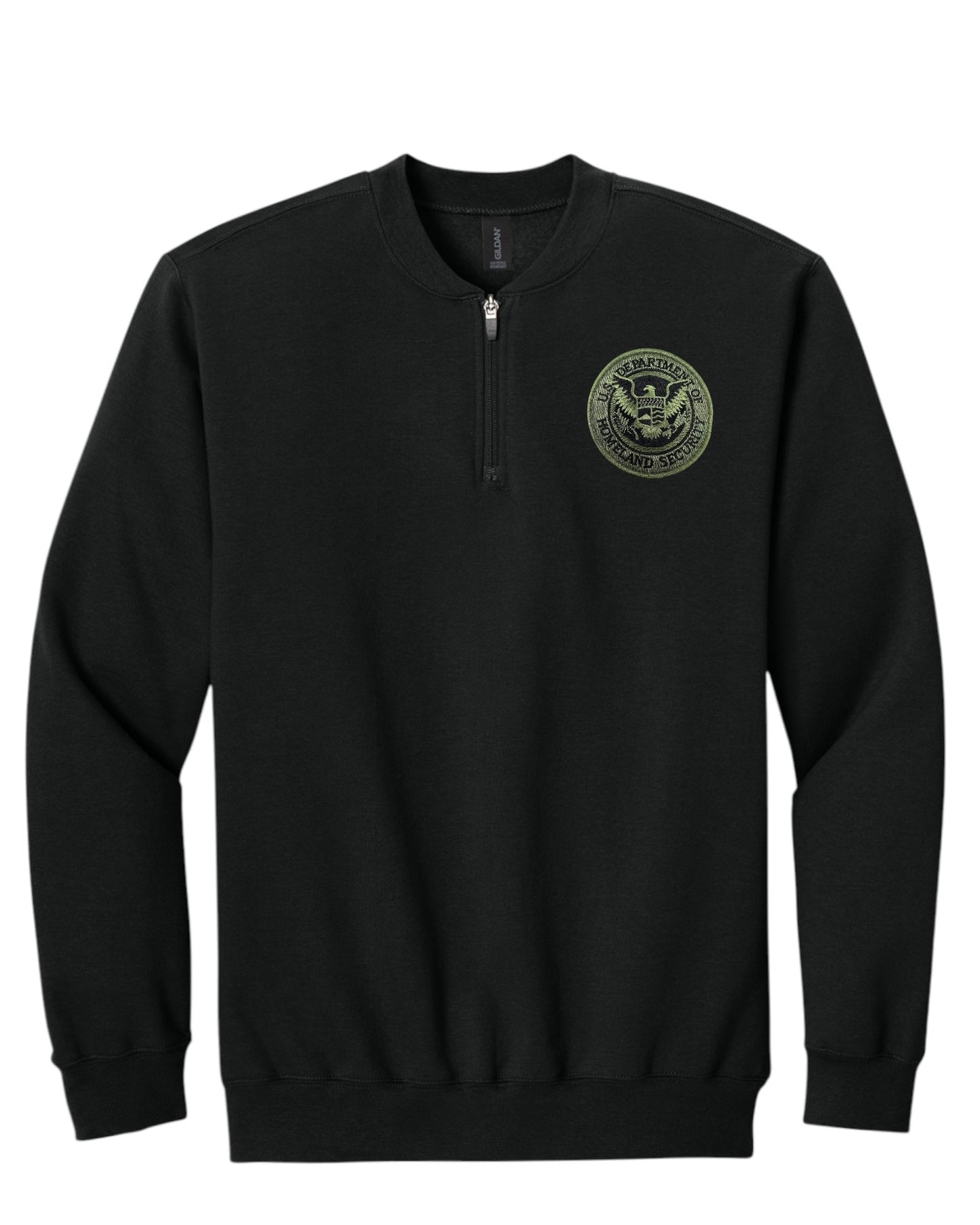 DHS SEAL GILDEN SOFTSTYLE MIDWEIGHT FLEECE 1/4 ZIP: SF008