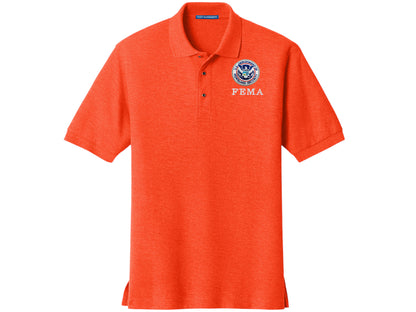 MEN'S FEMA BADGE PORT AUTHORITY POLO - K500