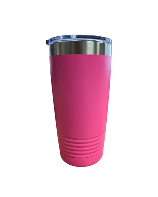 20oz CUSTOM ENGRAVED TUMBLER-PINK