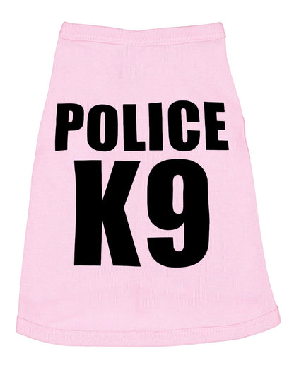 DOG TANK WITH POLICE K9 PRINTED-87438